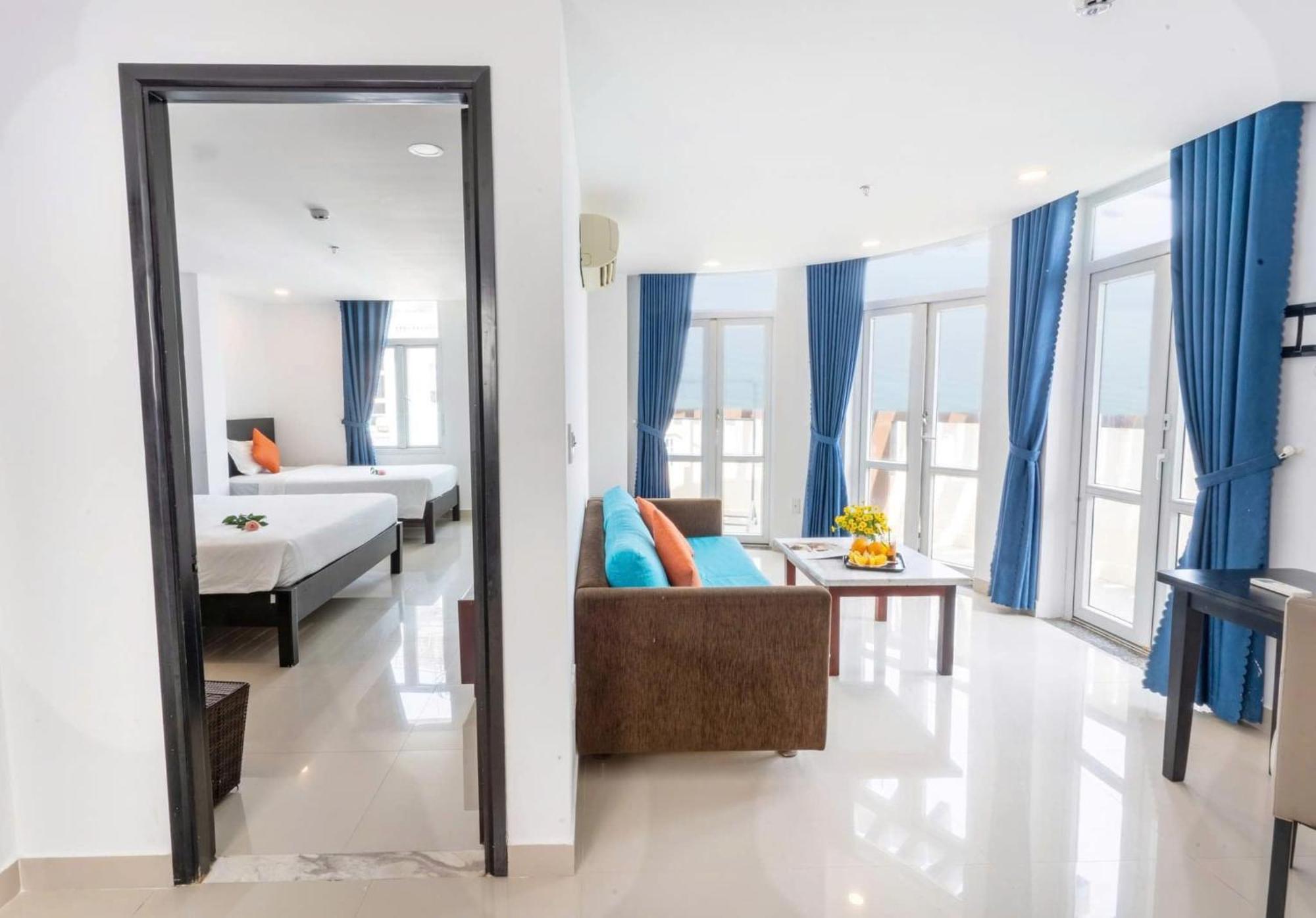 Queen Palace Sea View Hotel Da Nang Exterior foto